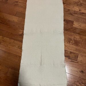 Cream Knit scarf/shawl